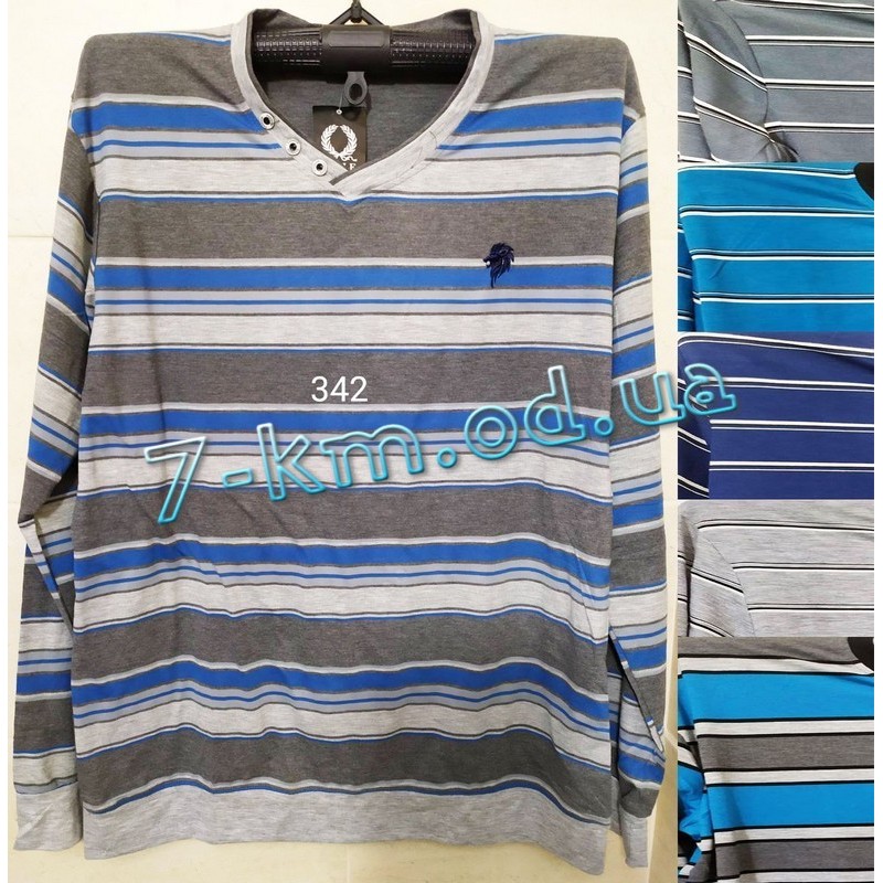 Футболка мужская Лонгслив Sem342 коттон 5 шт (56-60 р)