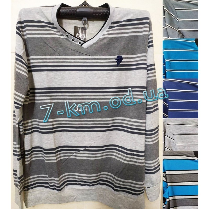 Футболка мужская Лонгслив Sem324 коттон 5 шт (56-60 р)