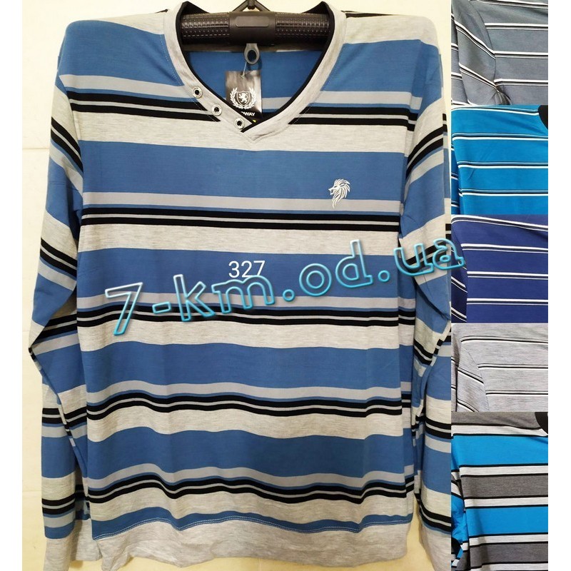 Футболка мужская Лонгслив Sem327 коттон 5 шт (56-60 р)