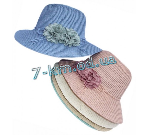 Шляпа женская VeT80353 коттон 5 шт (58 см)
