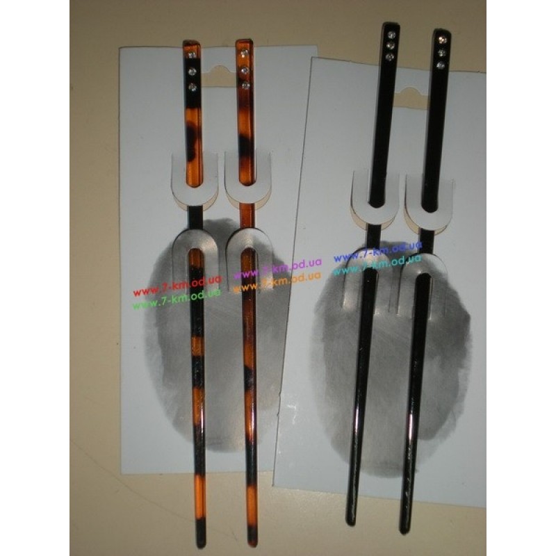 Шпилька для волосся BIG6157 пластик 12 шт