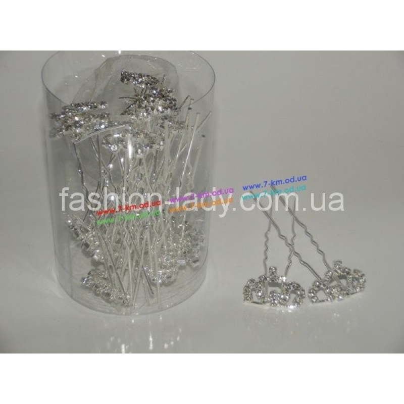 Шпилька для волосся BIG418 метал 20 шт