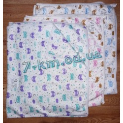 Одеяло для малышей NaHa2110 двухсторонний флис 1 шт (100*90)