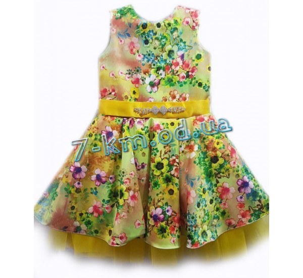 Платье для девочек BaN150236 атлас/шифон 1 шт (4-6 лет)