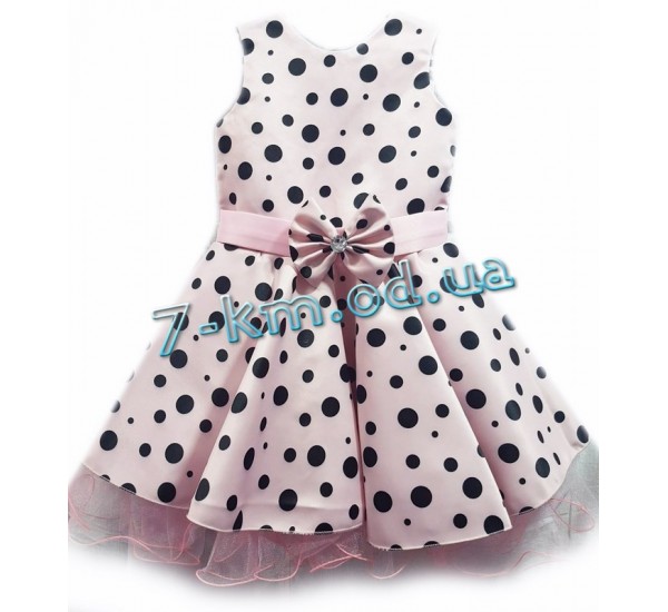 Платье для девочек BaN150224 атлас/шифон 1 шт (4-6 лет)