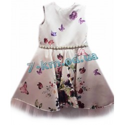 Платье для девочек BaN150205 атлас/шифон 1 шт (7-10 лет)