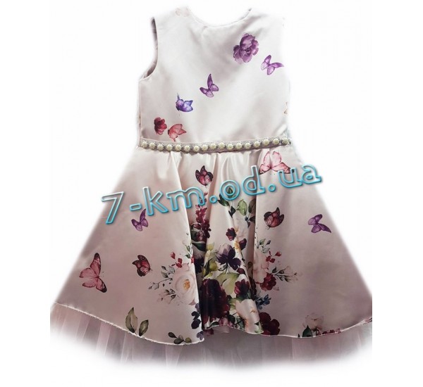 Плаття для дівчаток BaN150205 атлас/шифон 1 шт (7-10 років)