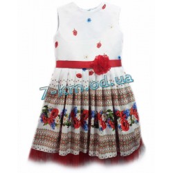 Платье для девочек BaN150206 атлас/шифон 1 шт (7-10 лет)