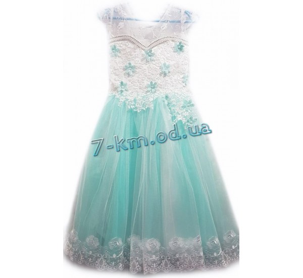 Платье для девочек BaN150247 атлас/шифон 1 шт (6-8 лет)