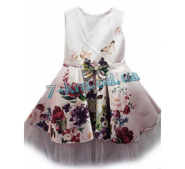 Плаття для дівчаток BaN150233 атлас/шифон 1 шт (4-6 років)