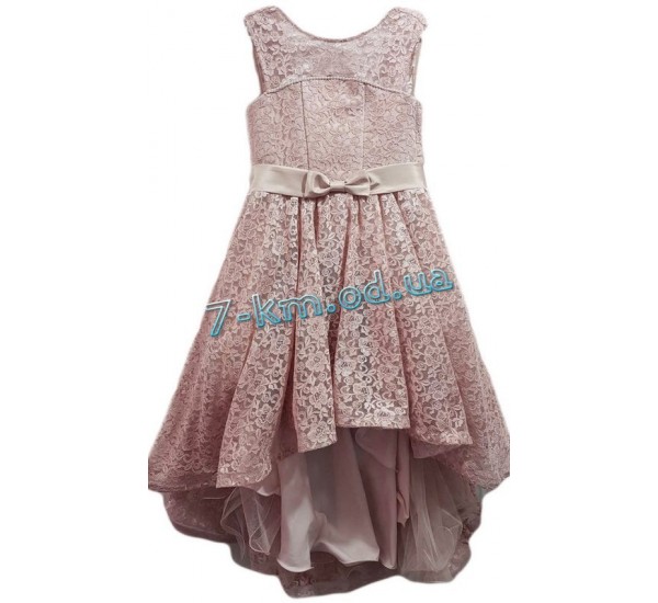 Плаття для дівчаток BaN150268 атлас/шифон 1 шт (7-9 років)