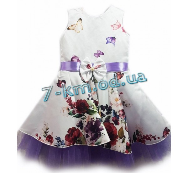 Платье для девочек BaN150230 атлас/шифон 1 шт (4-6 лет)
