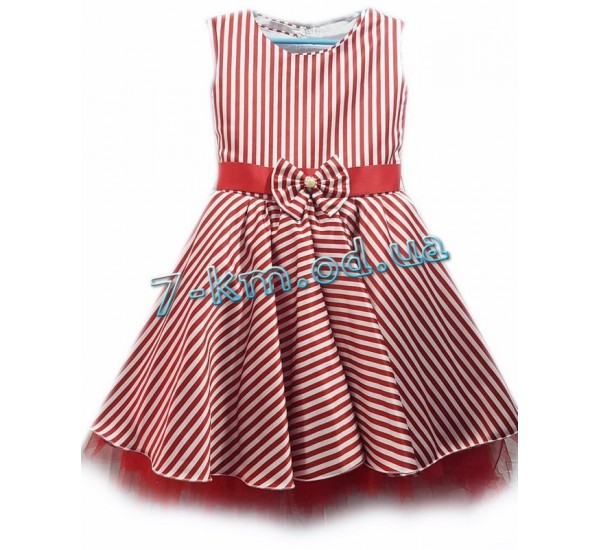 Платье для девочек BaN150213 атлас/шифон 1 шт (7-10 лет)