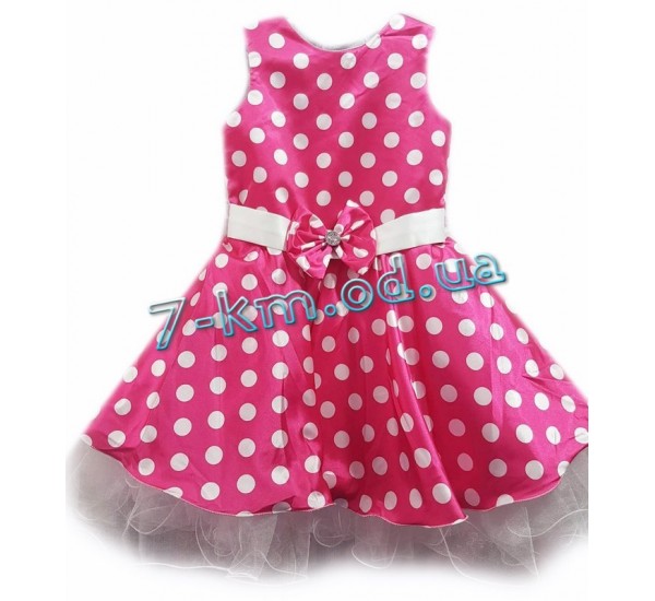Платье для девочек BaN150215 атлас/шифон 1 шт (4-6 лет)