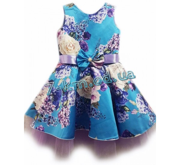 Платье для девочек BaN150234 атлас/шифон 1 шт (4-6 лет)