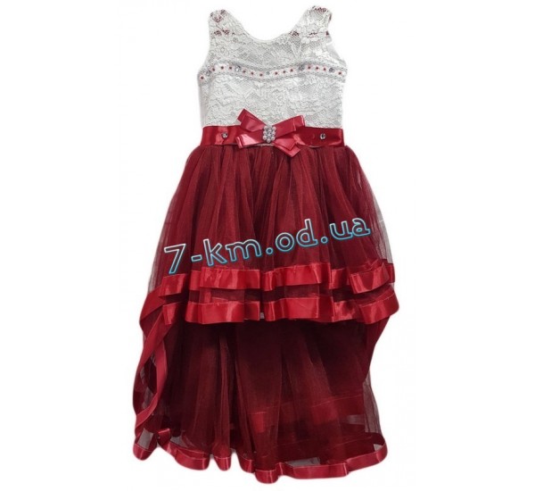 Плаття для дівчаток BaN150266 атлас/шифон 1 шт (6-8 років)