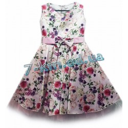 Платье для девочек BaN150208 атлас/шифон 1 шт (7-10 лет)