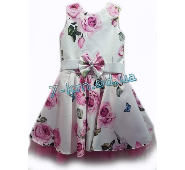 Платье для девочек BaN150232 атлас/шифон 1 шт (4-6 лет)