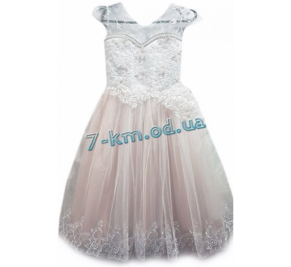 Платье для девочек BaN150245 атлас/шифон 1 шт (6-8 лет)