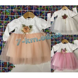 Платье для девочек CMM_311237 коттон 3 шт (68-80 см)
