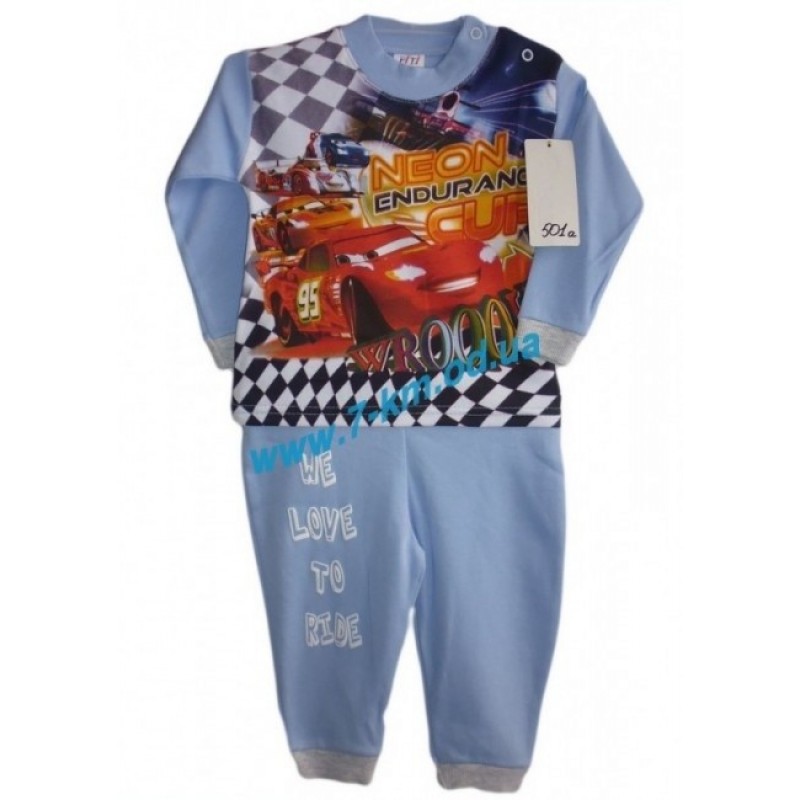 Костюм для мальчиков Vit501a трикотаж 3 шт (9-24 мес)