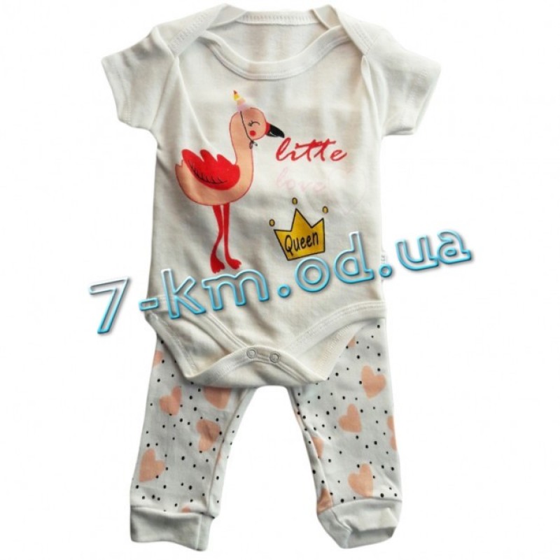 Боди и штаны для младенцев Vit1062 коттон 3 шт (3-9 мес)