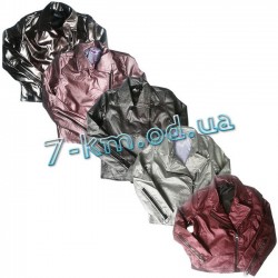 Куртка для девочек ALL090201 экокожа 5 шт (122-146 см)