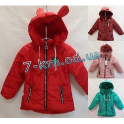 Куртка для дівчаток DLD_100154 синтепон 5 шт (3-7 років)