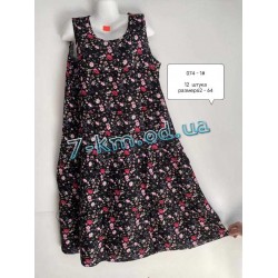 Платье женское летнее ZeL1396.074-1 штапель 6 шт (62-64 р)