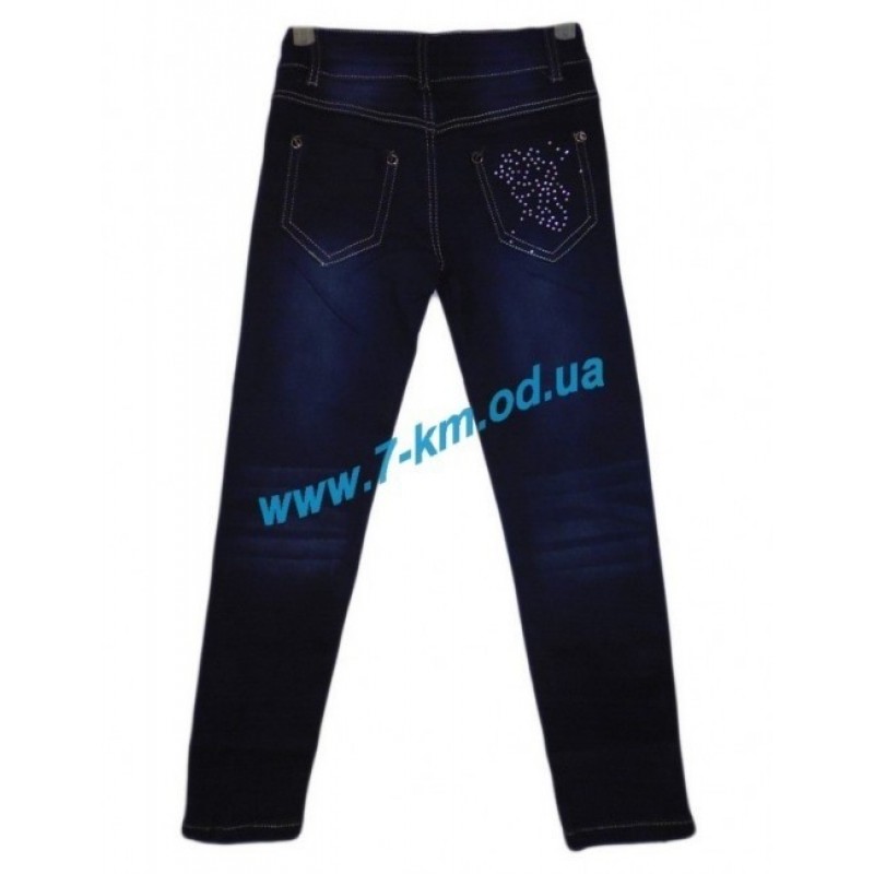 Брюки для девочек PaHhc1603 джинс 6 шт (6-11 лет)