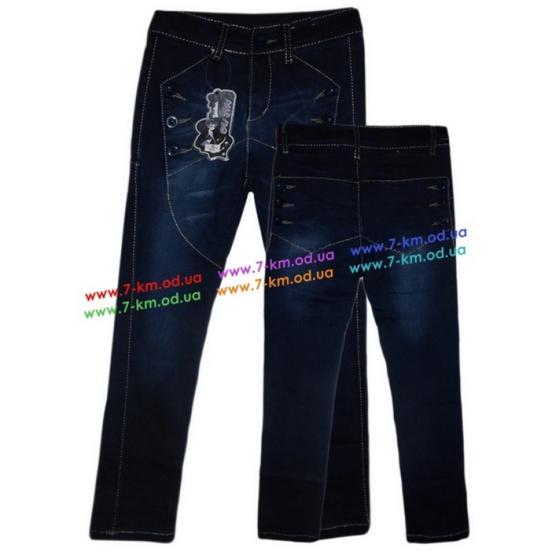 Брюки для девочек PaHaaa джинс 6 шт (6-11 лет)