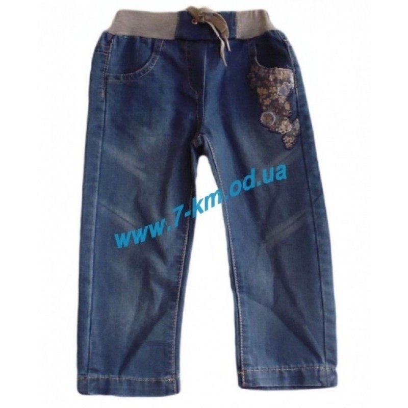 Брюки для девочек Vit0112 джинс 5 шт (2-6 лет)