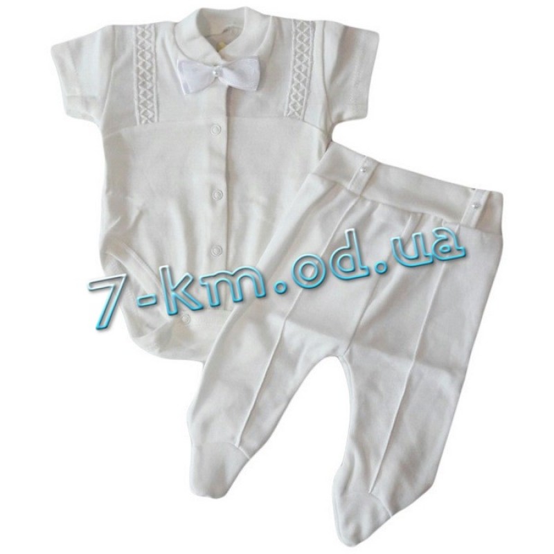 Комплект - боді з повзунами Vit07069 інтерлок 2 шт (0-2 міс)