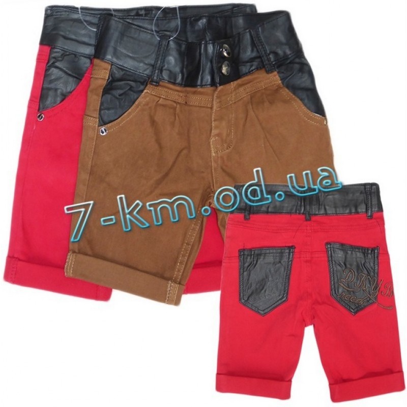 Шорты для девочек PaHa1801 джинс 6 шт (8-13 лет)