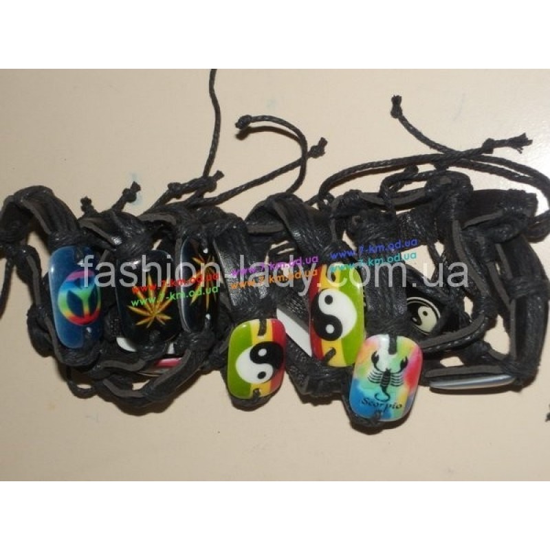 Фенечка BIG874 экокожа 12 шт