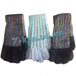 Перчатки для девочек ZinC41 шерсть/акрил 12 шт (8-12 лет)
