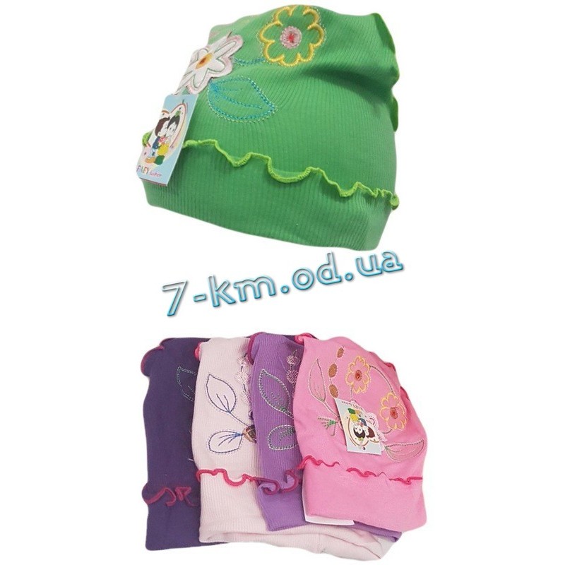 Бандана для девочек Sem160229 трикотаж 10 шт (50-54 см)