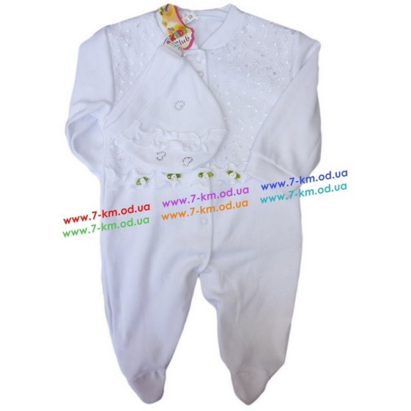 Хрестильний спальник Vit06249 органза 3 шт (3-9 міс)