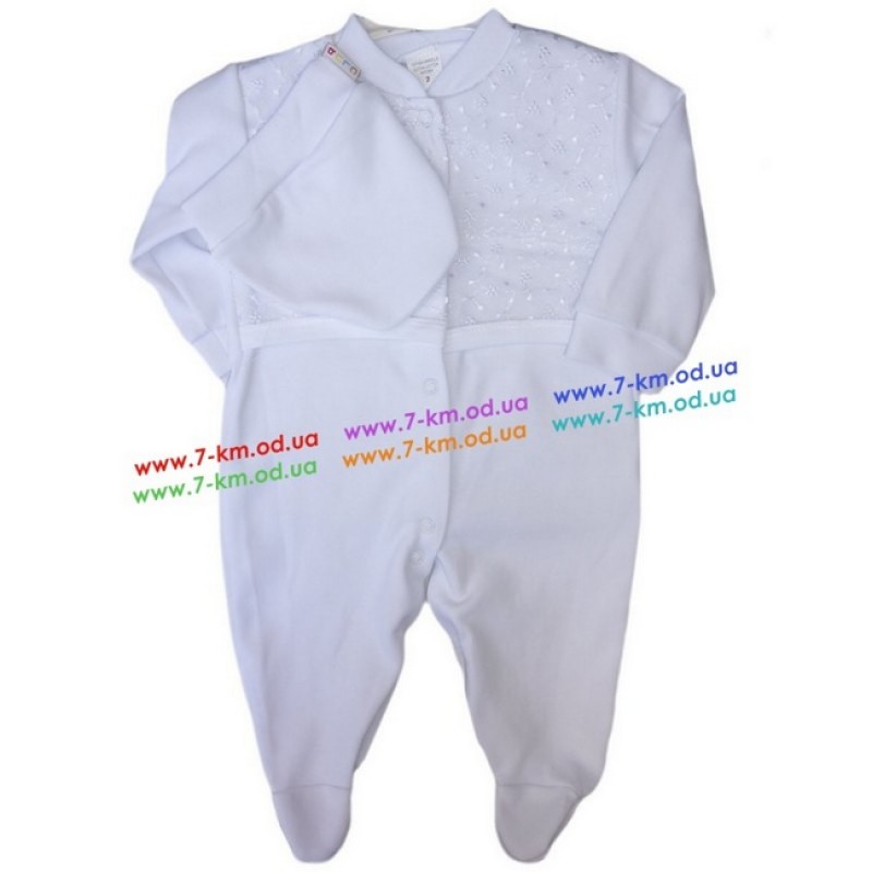 Хрестильний спальник Vit06251 органза 3 шт (3-9 міс)