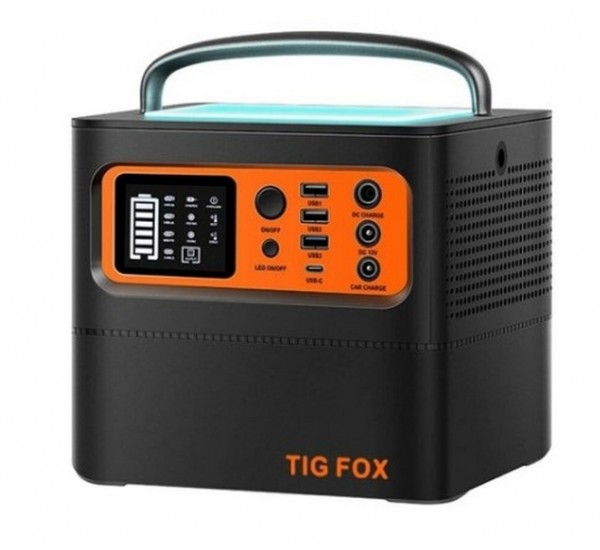 Портативна зарядна станція TIG FOX Portable Power Station 540Wh