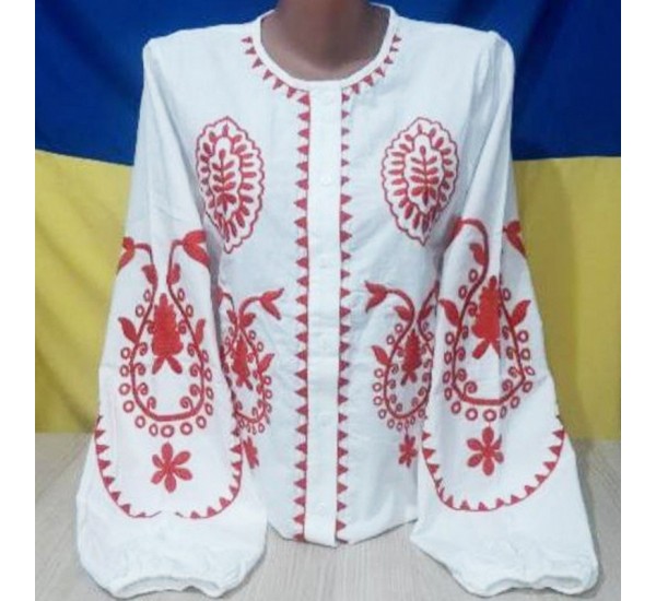 Блуза-вишиванка жіноча 3 шт (S-L) бавовна VhV_090573