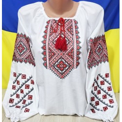 Блуза-вишиванка жіноча 3 шт (54-58 р) паплін VhV_090588