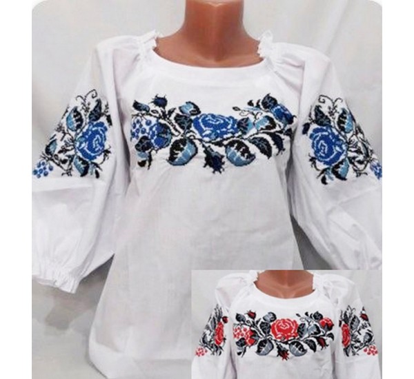 Блуза-вишиванка "Престиж" жіноча 5 шт (S-2XL) бавовна VhV_193021