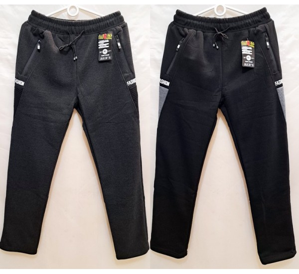 Спорт штаны мужские на флисе 5 шт (M-3XL) DLD_6199