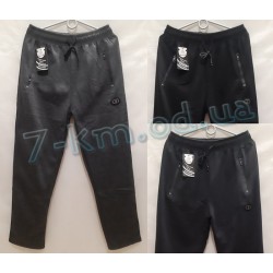 Спорт штани чоловічі DLD_021110 трикотаж/фліс 5 шт (3XL-7XL)