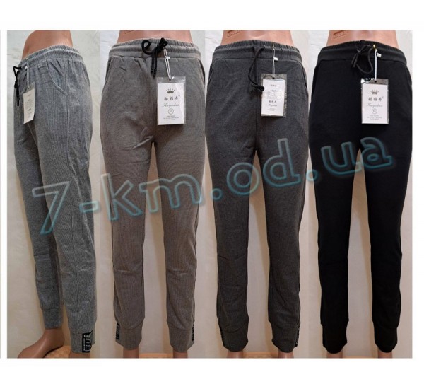 Спорт штаны женские DLD_280130 трикотаж 5 шт (XL-5XL)