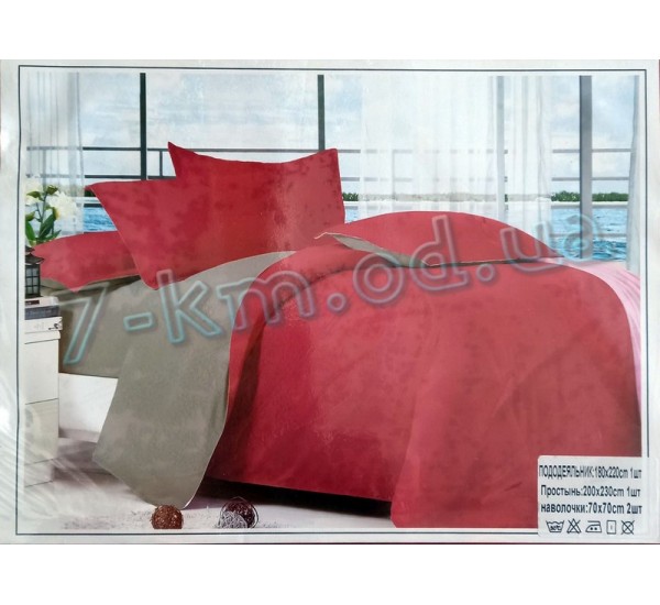 Комплект постельного белья Koloco HR1810_020202a сатин 1 шт (евро)