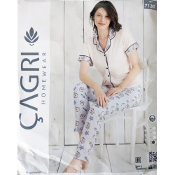 Пижама Gagri женская HR1810_050303 трикотаж 4 шт (S-XL)