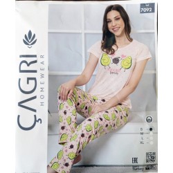 Пижама Gagri женская HR1810_050305 трикотаж 4 шт (S-XL)