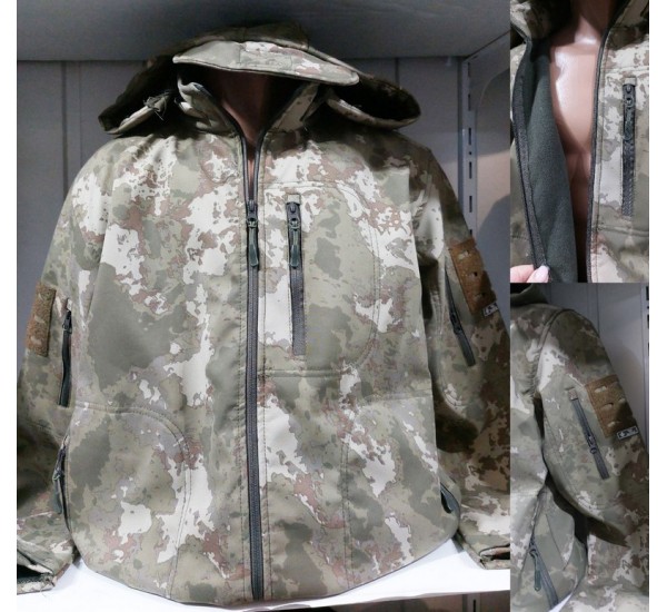 Куртка чоловіча фліс 5 шт (M-3XL) HR1890_201019
